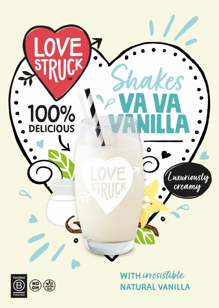 Consort Frozen Foods Ltd Love Struck Va va Vanilla Milkshake