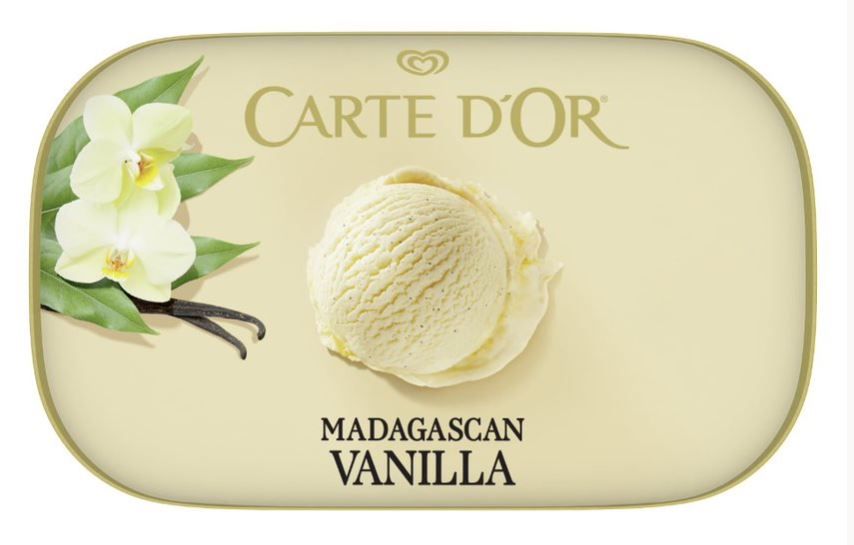 Consort Frozen Foods Ltd Carte D'or Vanilla