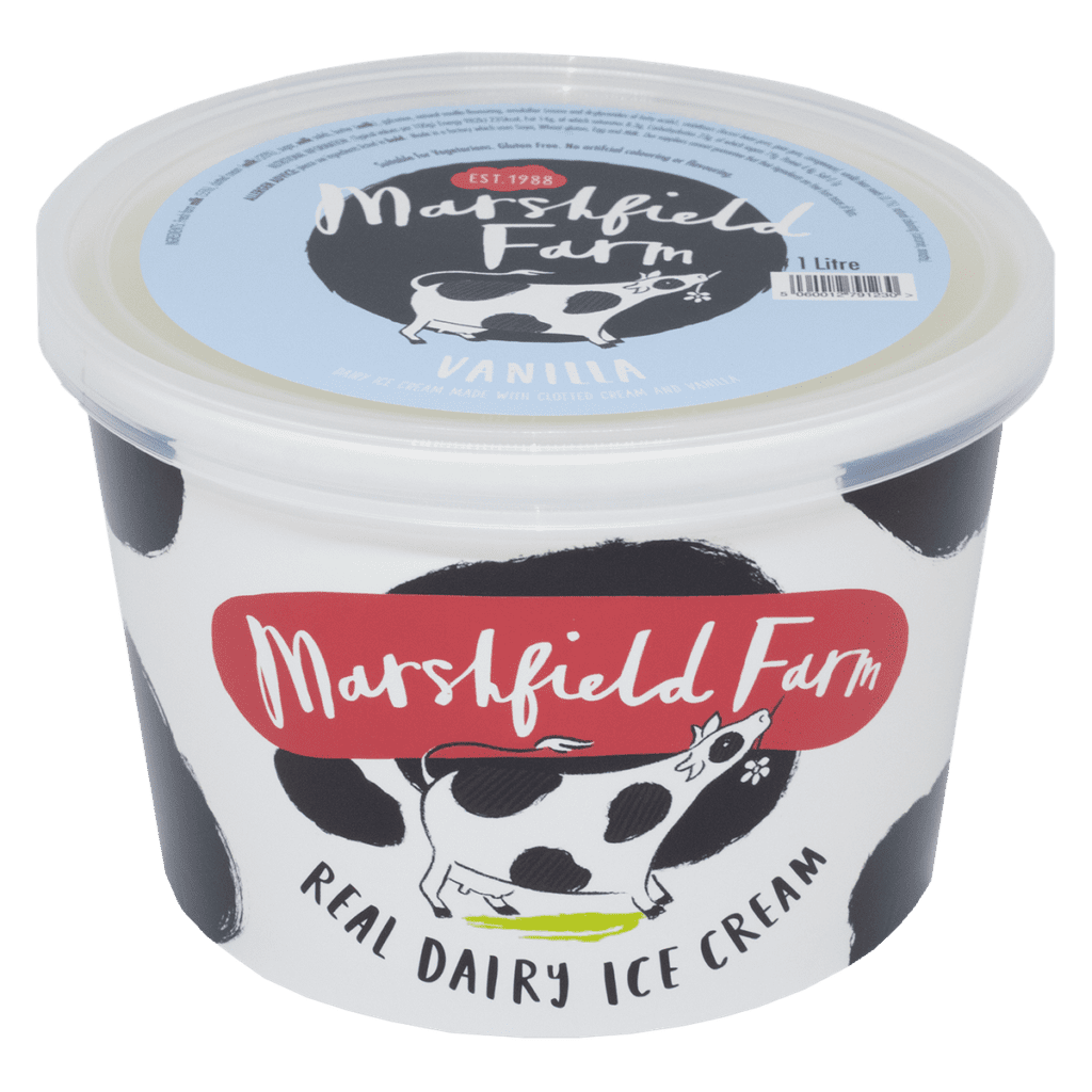Consort Frozen Foods Ltd Marshfield Vanilla 1lt