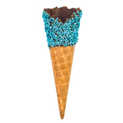 Consort Frozen Foods Ltd Marcantonio 1-2 Scoop dipped Bubblegum Sprinkle Waffle Cone
