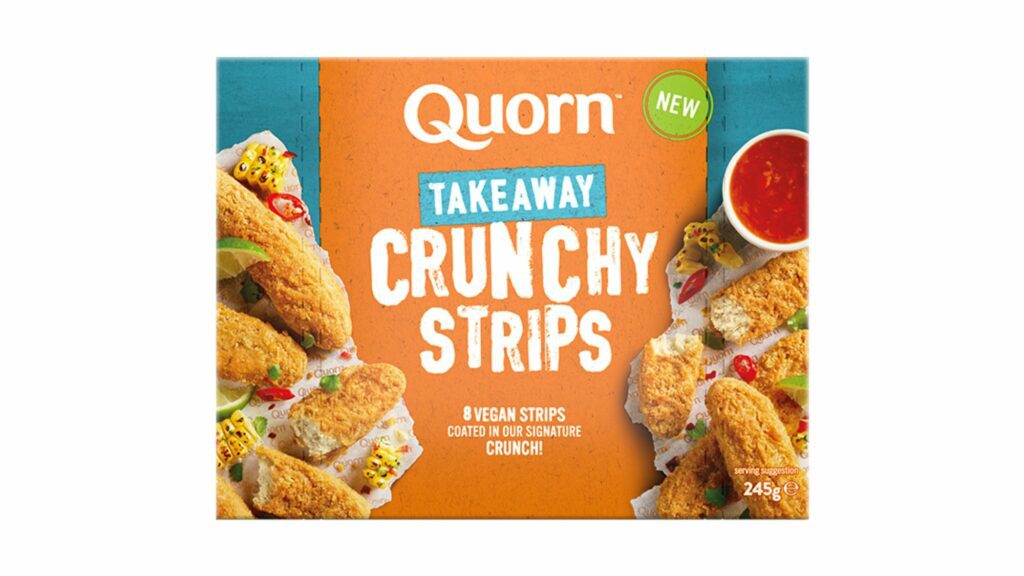 Consort Frozen Foods Ltd Quorn Vegan Crunchy Strips