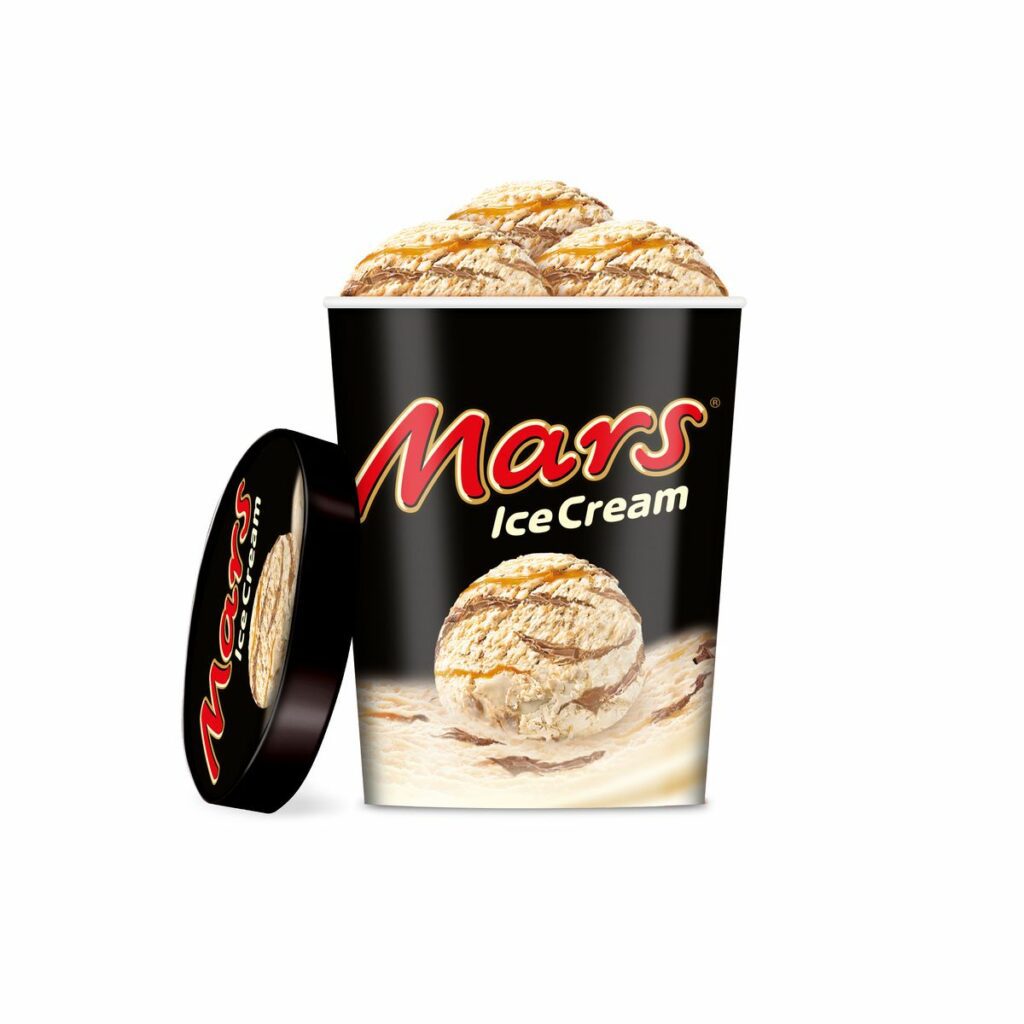 Consort Frozen Foods Ltd Mars Ice Cream Tub - Available at Consort Frozen Foods Today The Mars Ice Cream Tub