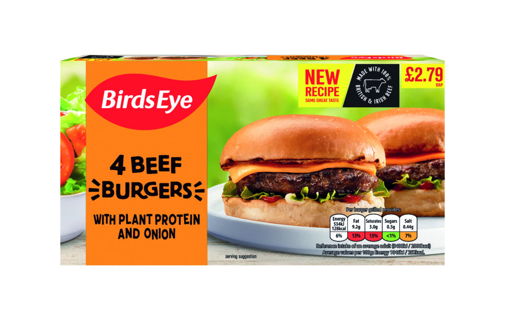 65612 PM 2.79 Birds Eye 4 Beef Burger
