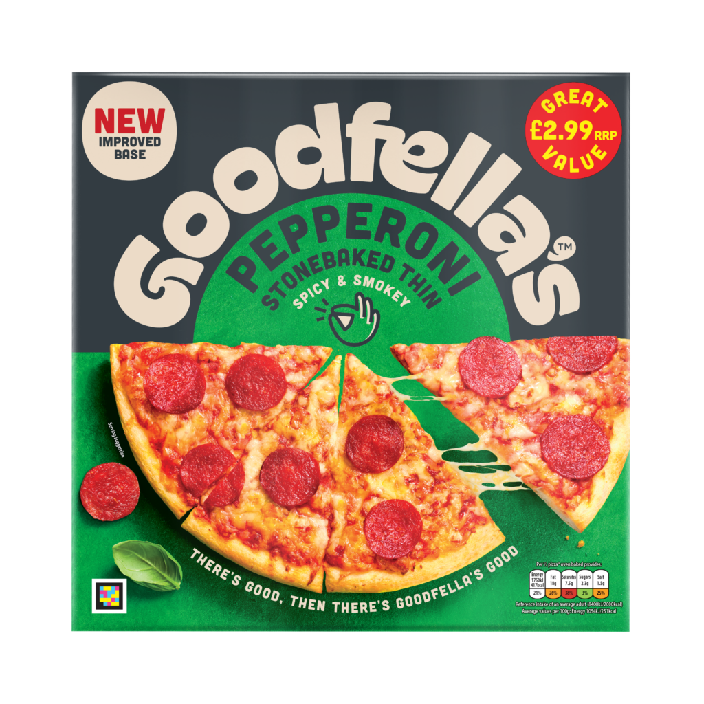 PM £2.99 Goodfellas Stonebaked Thin Pepperoni Pizza