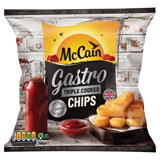 Consort Frozen Foods Ltd McCain Gastro Chips CASE PM £2.99