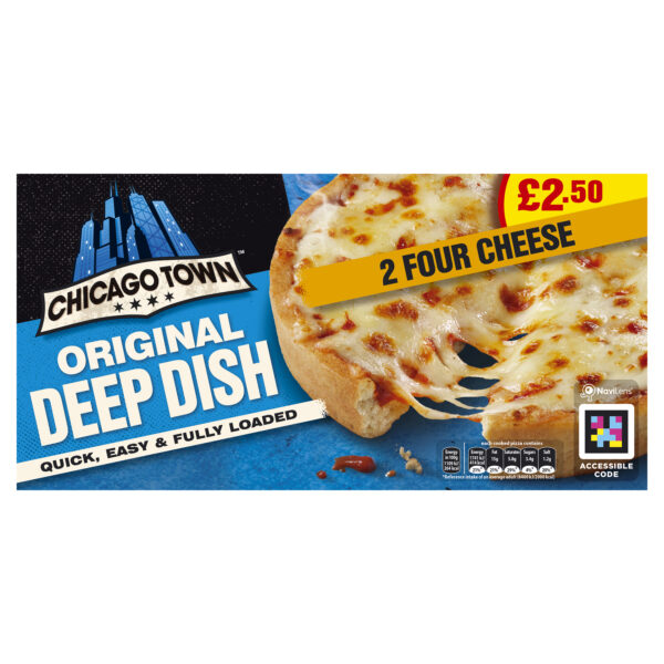 72985 PM £2.50 C/T 4 Cheese 13cm