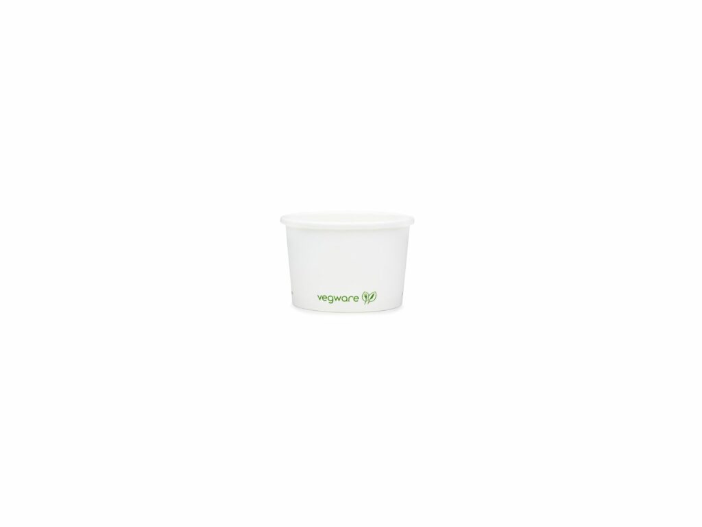 Consort Frozen Foods Ltd Vegware 4oz 1 Scoop Ice Cream Tub