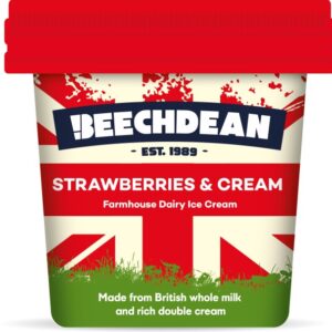 Consort Frozen Foods Ltd Beechdean ECO Strawberry & Cream Cup