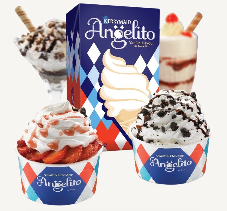 Consort Frozen Foods Ltd Angelito Vanilla Ice Cream Soft Mix 10lt