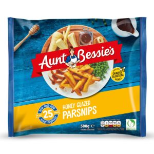 Consort Frozen Foods Ltd Aunt Bessie's Honey Glazed Parsnips