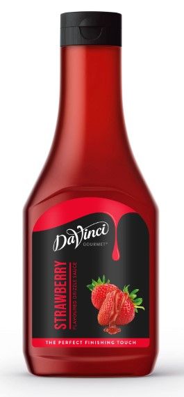 Consort Frozen Foods Ltd Da Vinci Strawberry Drizzle Topping Sauce