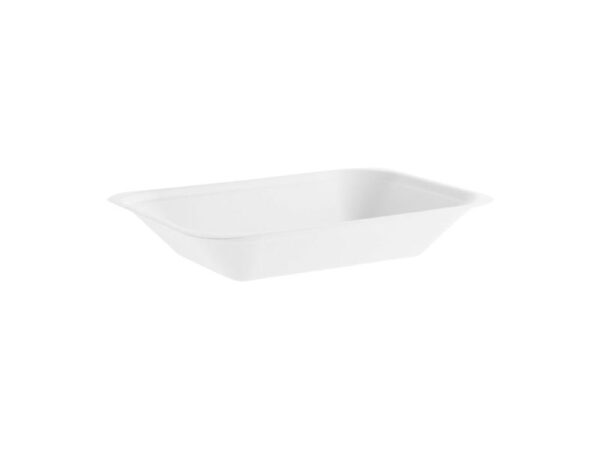 Consort Frozen Foods Ltd Vegware Medium 7x5in Bagasse Chip Tray