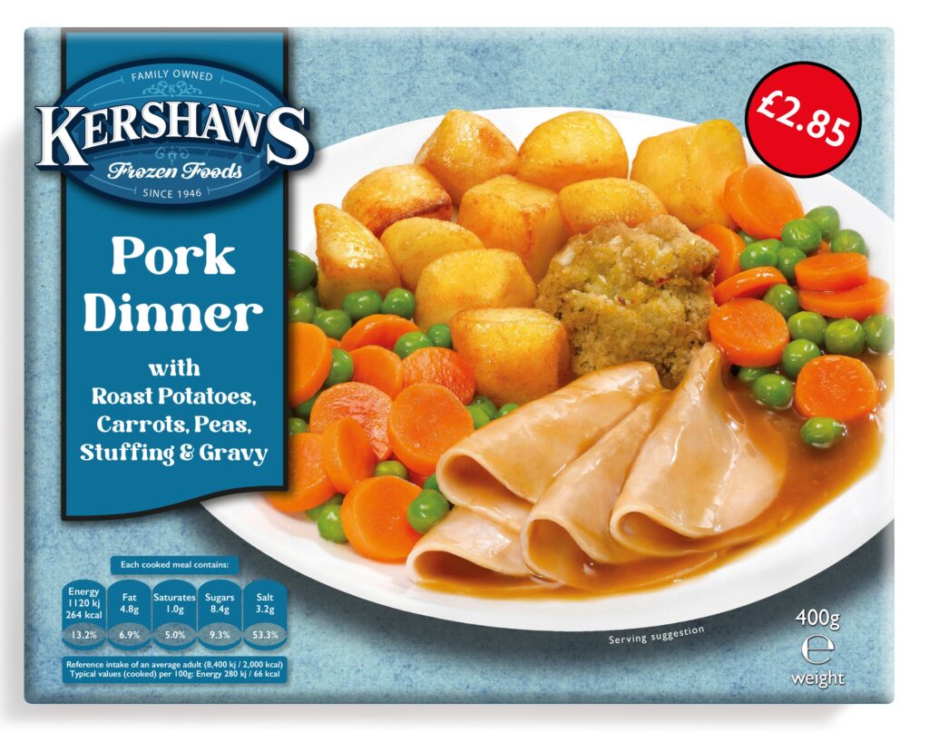80494  PM 2.85 Kershaws Roast Pork Dinner CASE