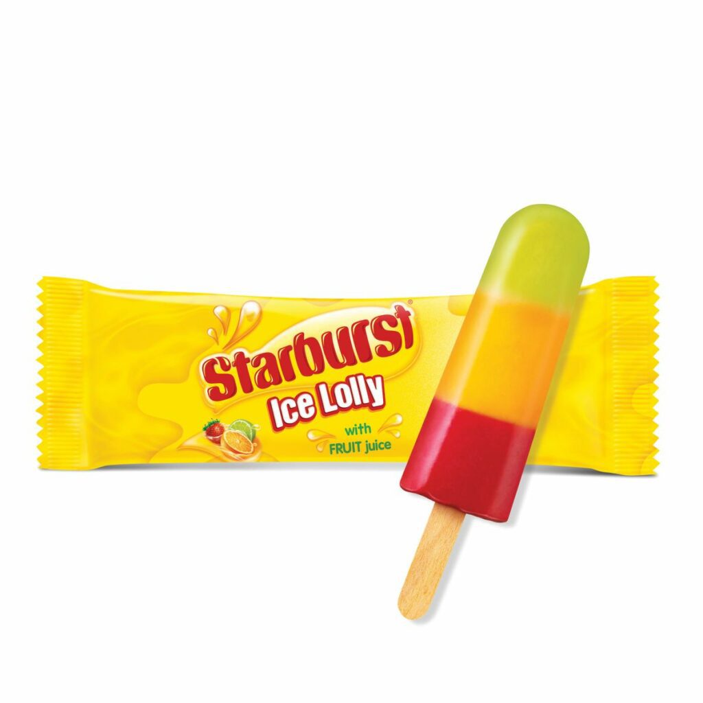 Starburst Fruit Ice Lolly