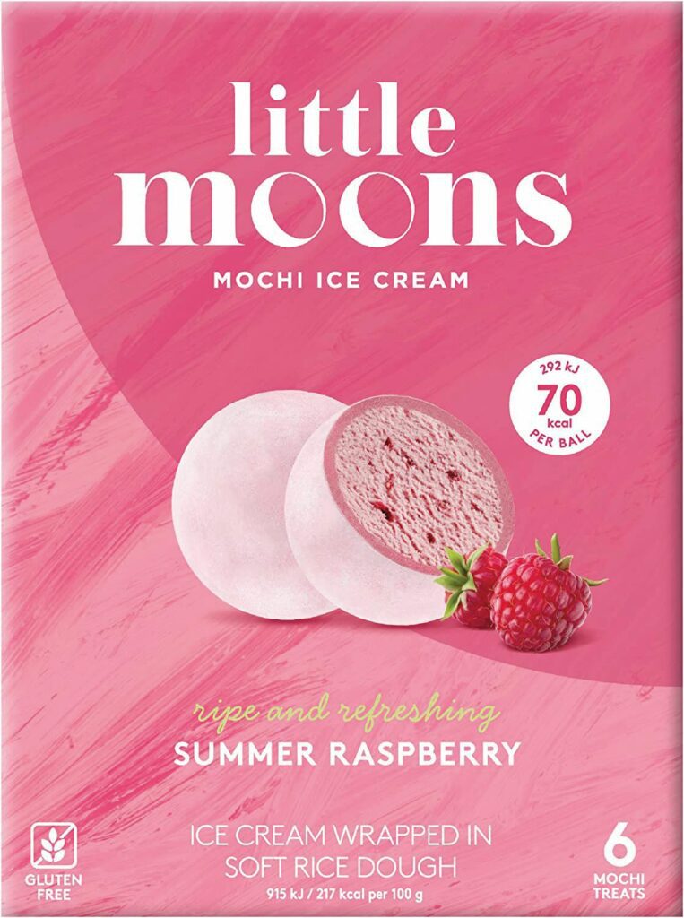 Consort Frozen Foods Ltd Little moons Raspberry