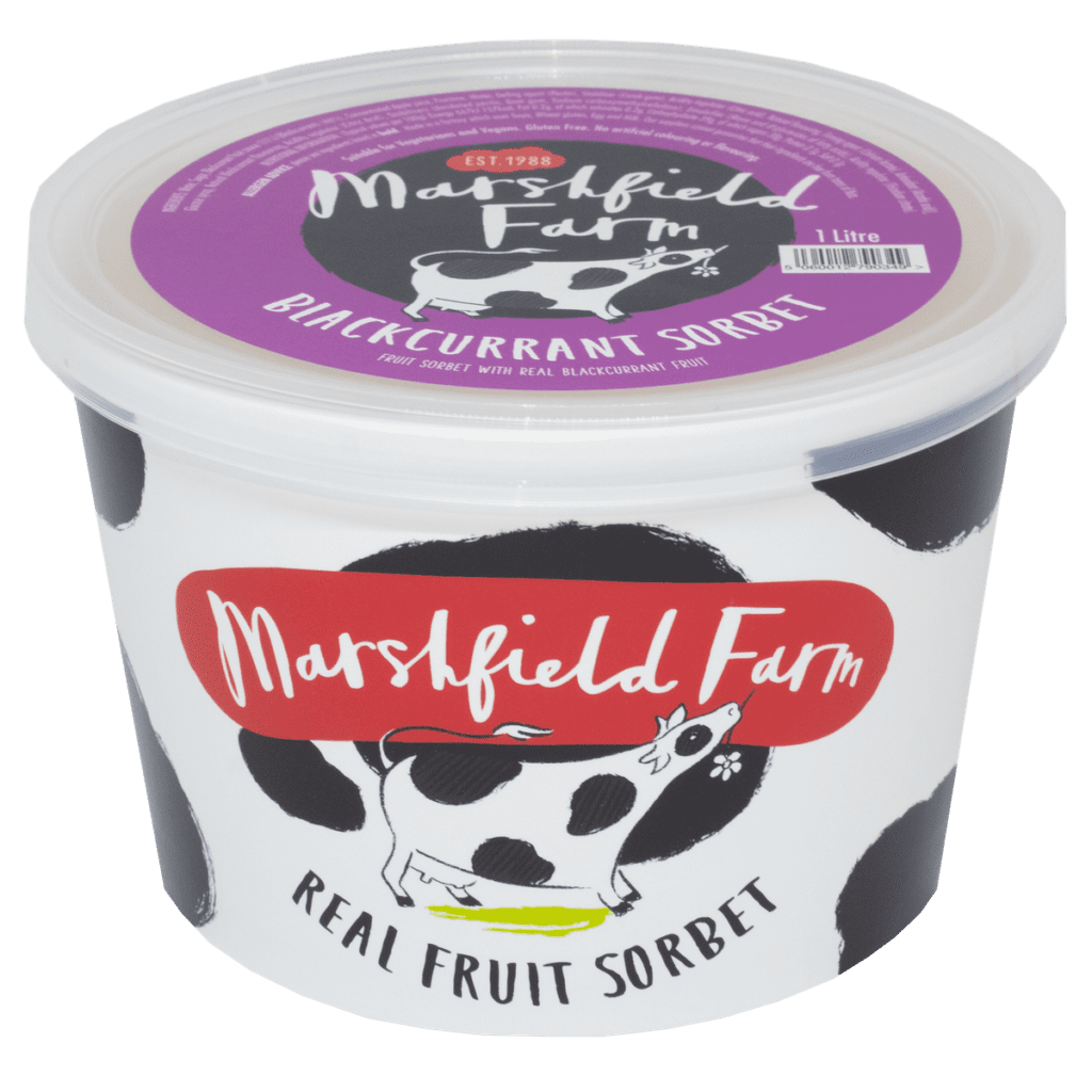 Consort Frozen Foods Ltd Marshfield Blackcurrant Sorbet 1lt