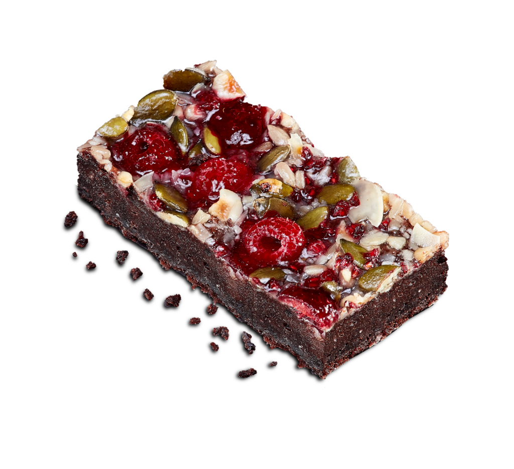 Consort Frozen Foods Ltd Erlenbacher Raspberry Brownie Slices
