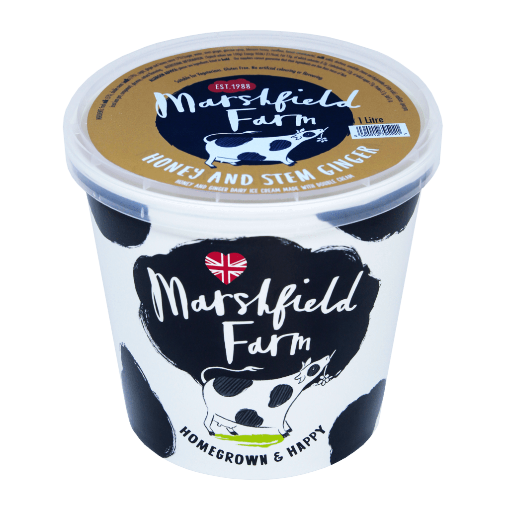 Consort Frozen Foods Ltd Marshfield Honey & Stem Ginger 1lt