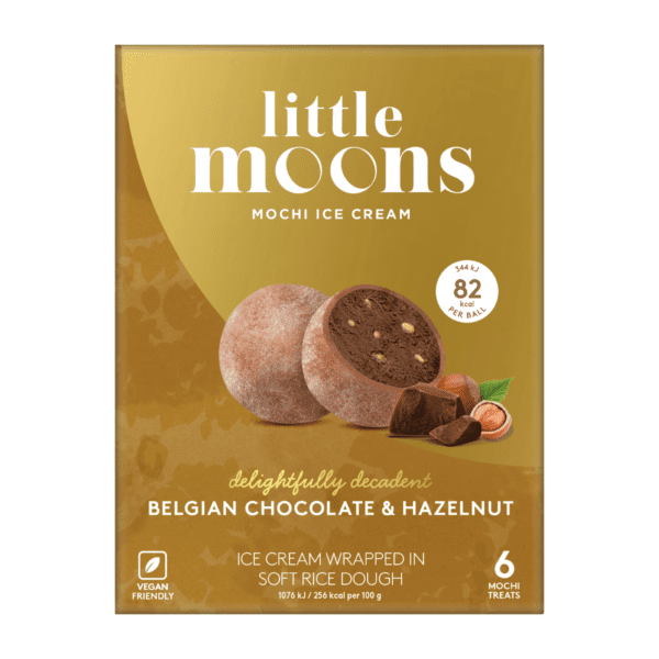 Consort Frozen Foods Ltd Little moons Hazelnut Chocolate