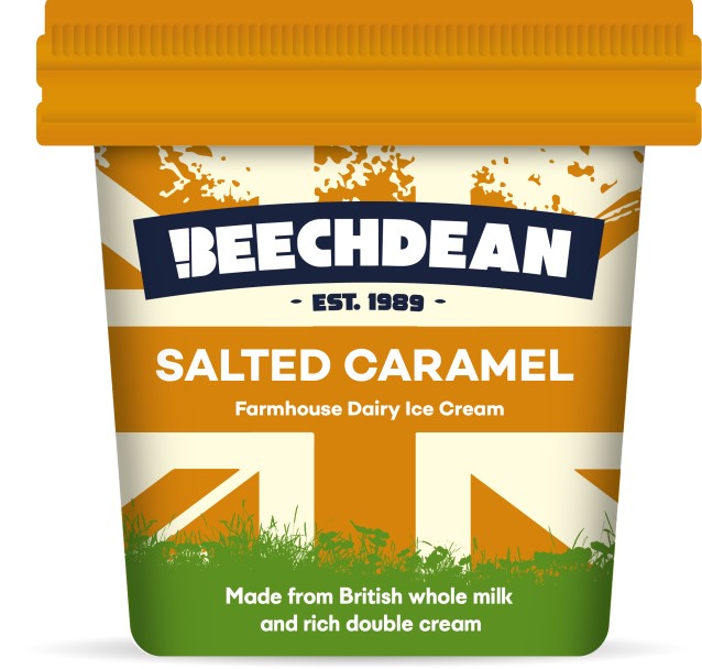 Consort Frozen Foods Ltd Beechdean ECO Salted Caramel Cup