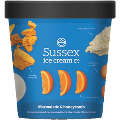 Consort Frozen Foods Ltd Sussex Marmalade Honeycomb Tubs