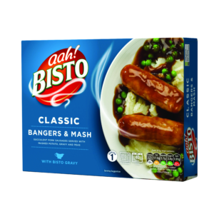 Consort Frozen Foods Ltd Bisto Bangers & Mash