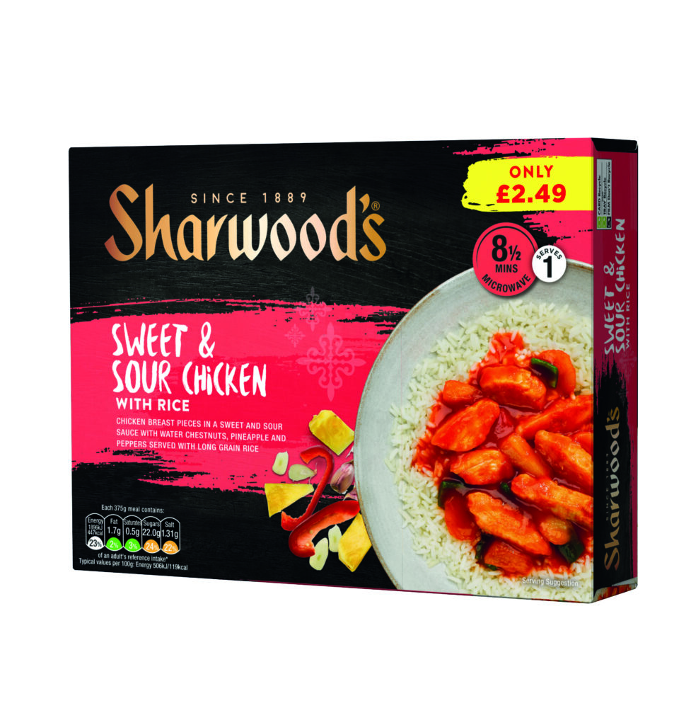 Consort Frozen Foods Ltd Sharwood's Sweet & Sour