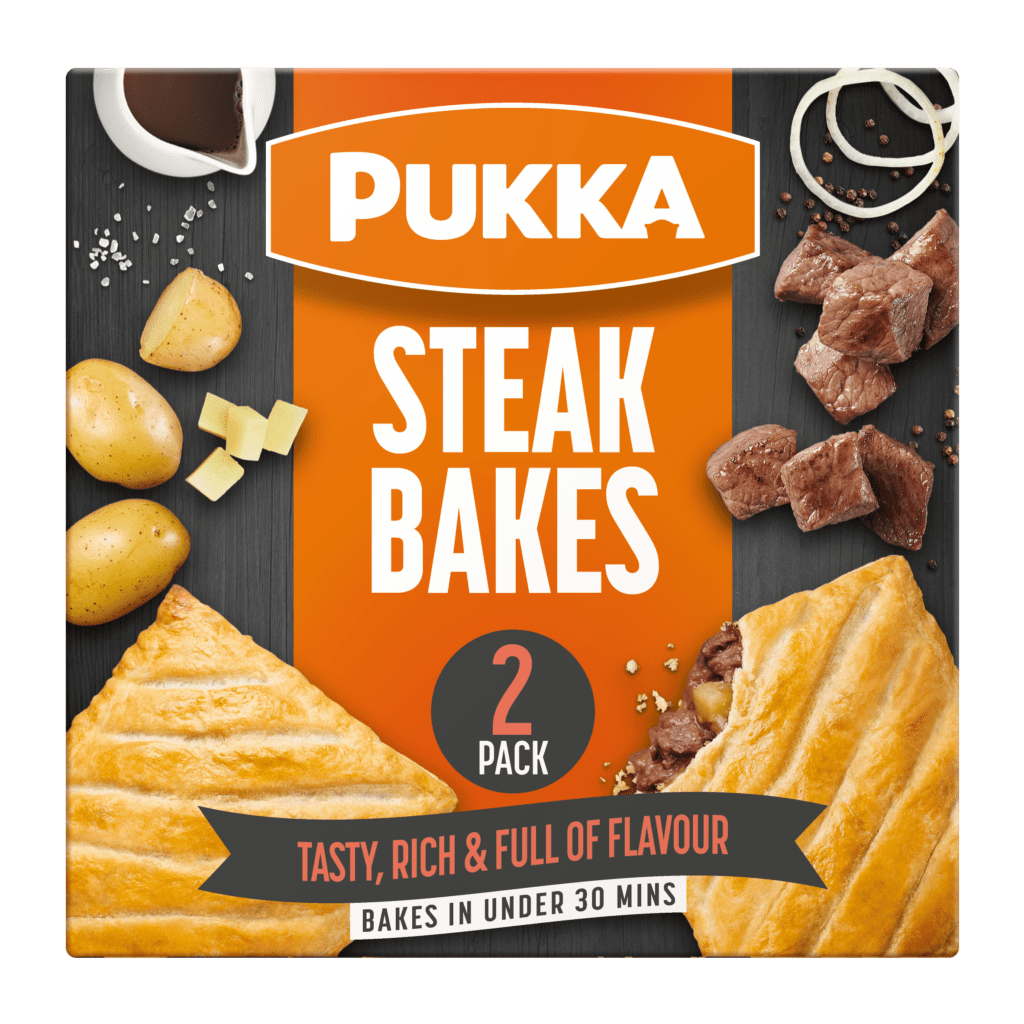 Consort Frozen Foods Ltd Pukka 2 Steak Bakes