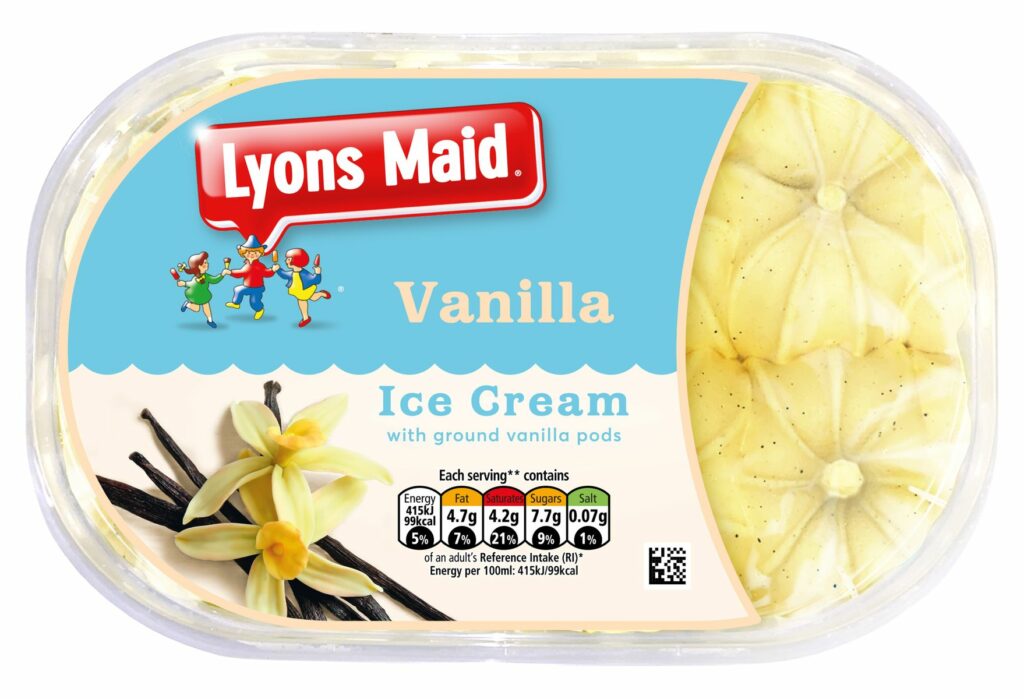 Consort Frozen Foods Ltd Lyons Maid Vanilla