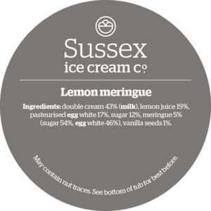Consort Frozen Foods Ltd 4.5ltr Sussex Lemon Meringue