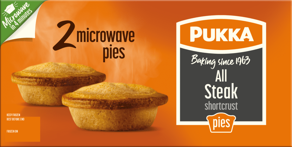 Consort Frozen Foods Ltd Pukka Microwave 2 Steak Pies