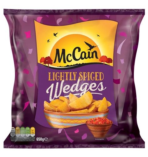 Consort Frozen Foods Ltd McCain Spicy Wedges CASE