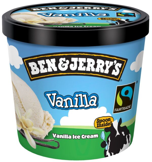 B&J Vanilla CUP