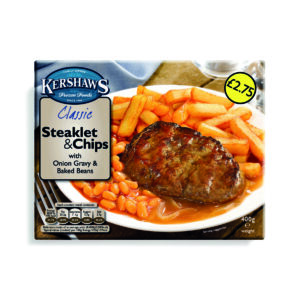 Consort Frozen Foods Ltd Kershaws Steaklet & Chips