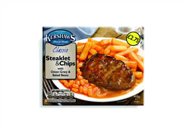 Consort Frozen Foods Ltd Kershaws Steaklet & Chips