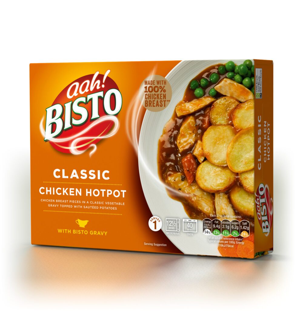 Consort Frozen Foods Ltd Bisto Chicken Hotpot