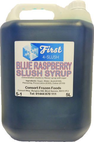 Consort Frozen Foods Ltd Slush Blue Raspberry