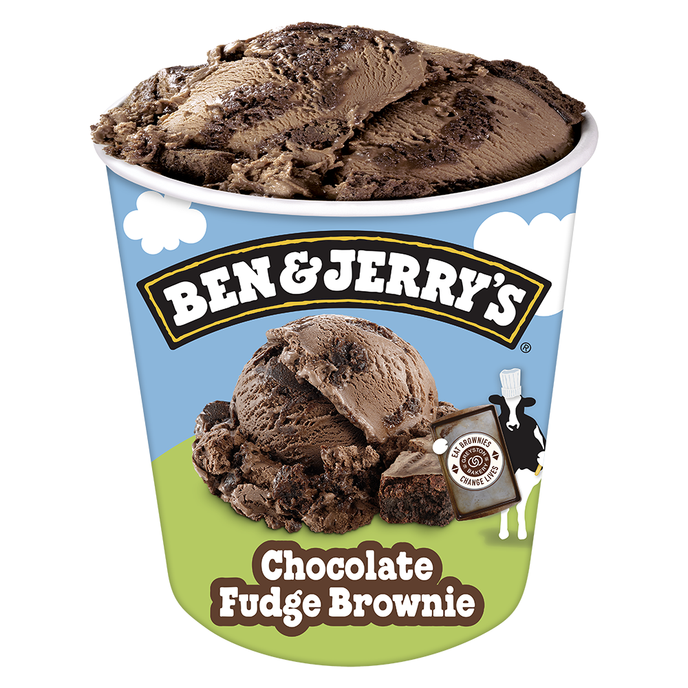 Consort Frozen Foods Ltd BEN & JERRY'S Chocolate Fudge Brownie