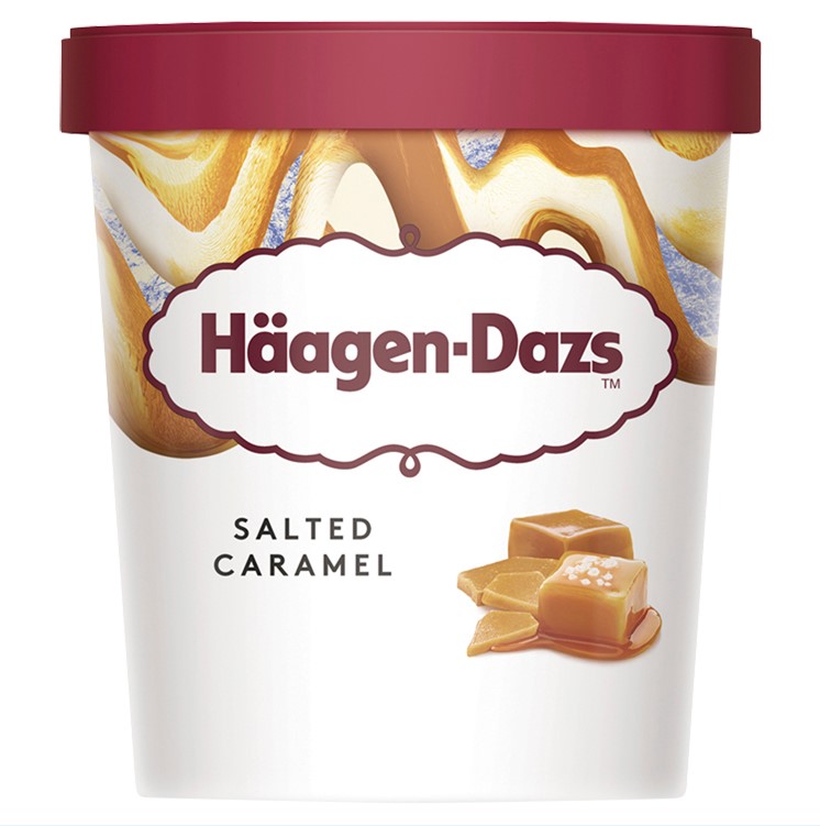 Consort Frozen Foods Ltd Häagen-Dazs Salted Caramel