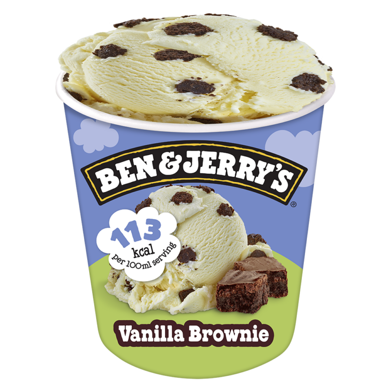 Ben And Jerrys Lighten Up Vanilla Brownie Consort Frozen Foods 0377