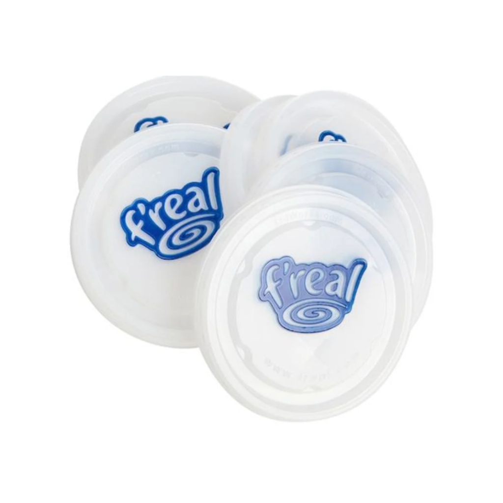 Consort Frozen Foods Ltd F'Real Flat Clipover Cup Lids