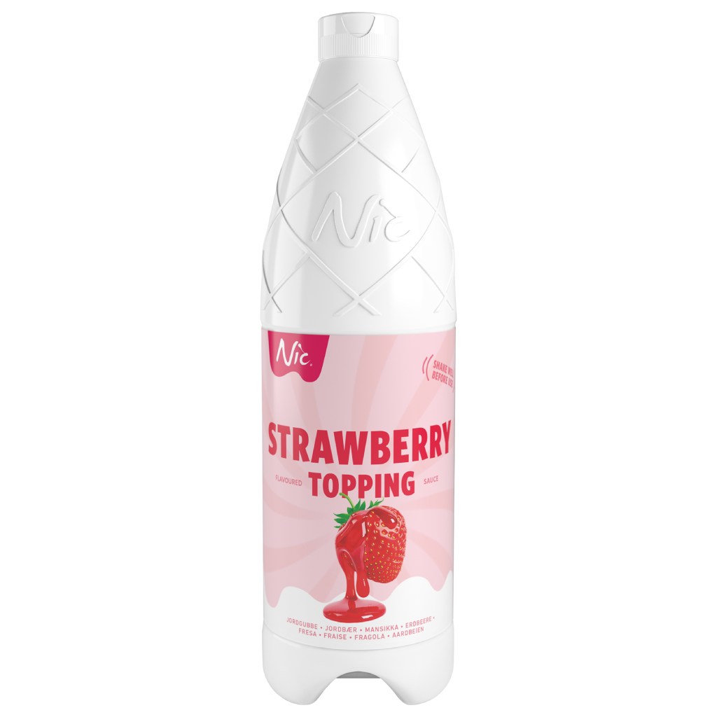 NIC Strawberry Topping Sauce