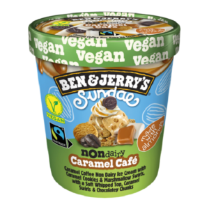 BEN & JERRY'S Sundae Non Dairy Caramel Cafe