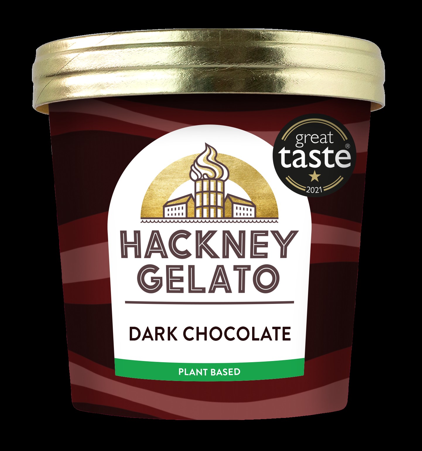 Hackney Gelato Dark Chocolate Sorbet Cup Consort Frozen Foods