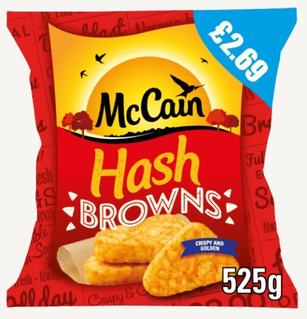 Consort Frozen Foods Ltd McCain Hash Browns