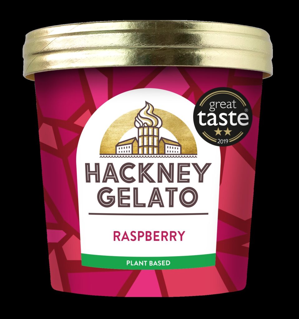 Consort Frozen Foods Ltd Hackney Gelato Raspberry Sorbet Cup