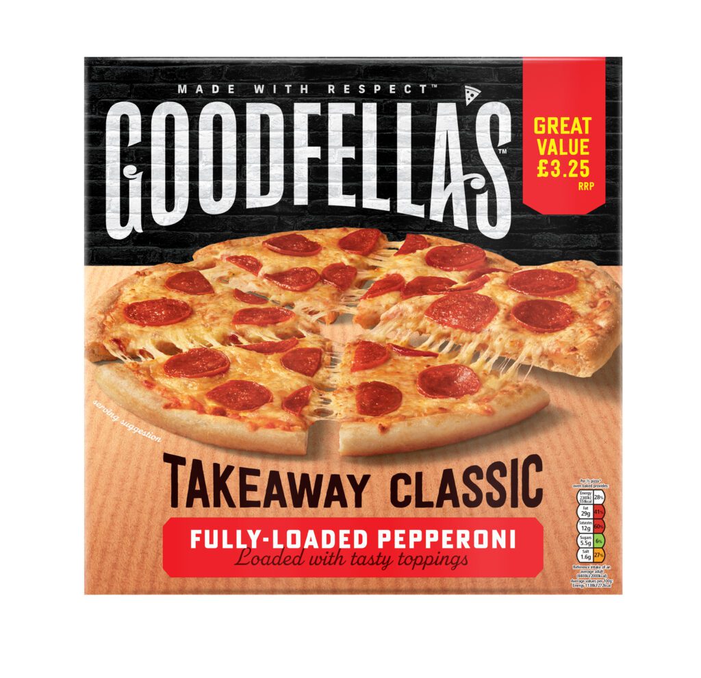 Consort Frozen Foods Ltd PM £3.25 Goodfellas Pepperoni Pizza