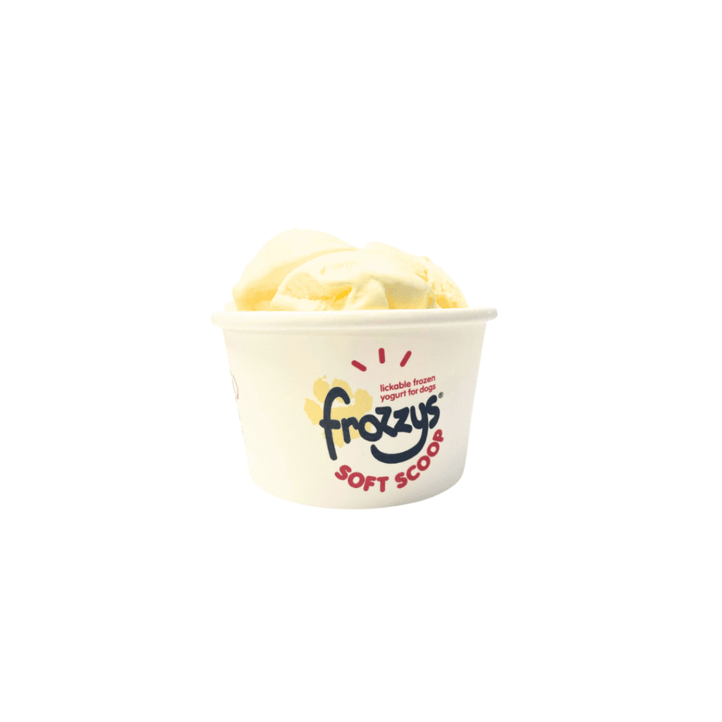 Consort Frozen Foods Ltd Frozzy's Vanilla DOG Yoghurt Scooping 2.4lt
