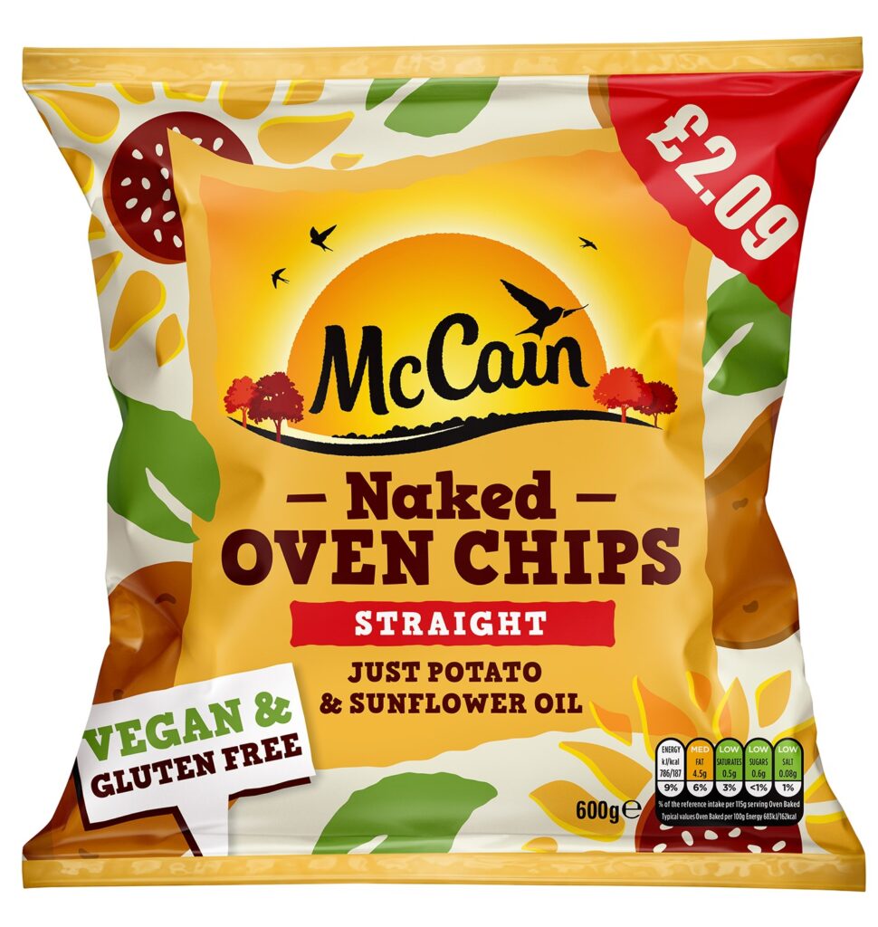 Consort Frozen Foods Ltd McCain Naked Oven Chips