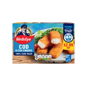 Consort Frozen Foods Ltd PM £2.99 Birds Eye Cod Fish Fingers